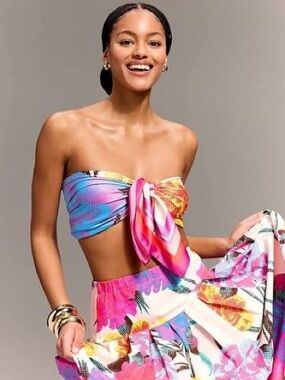 Christopher John Rogers x Old Navy Oversized Scarf | Multi Floral